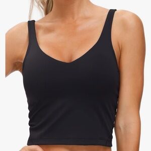 Black Tank w built in bra